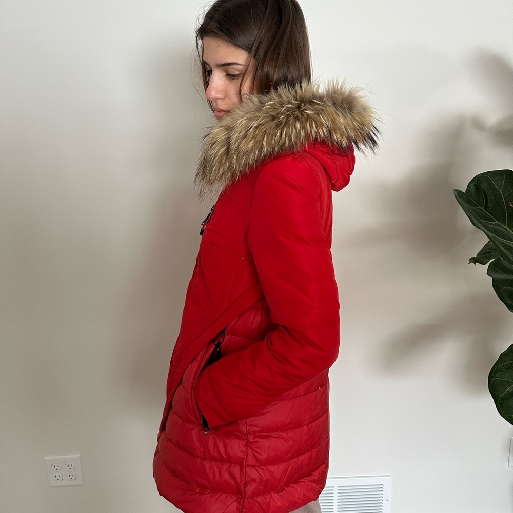 Women's Winter Jacket with Fur hood - Picture 4 of 7